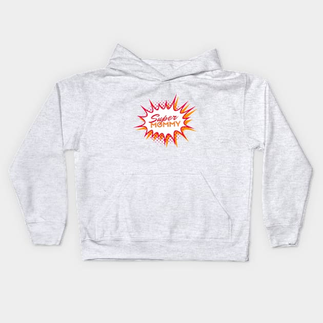 Mommy Mother's Day Kids Hoodie by Sashmika Prabhashwara